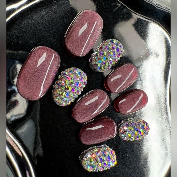 handmade Other - 052 handmade press on nails size S